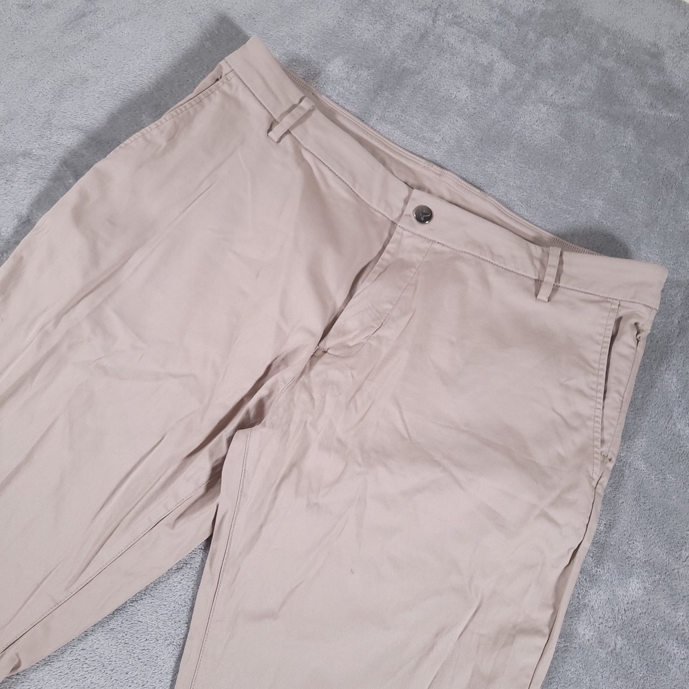 Bird Dogs‎ Golf Pants Mens 36x32 Beige Chino Stretch Preppy Casual Boom Logo